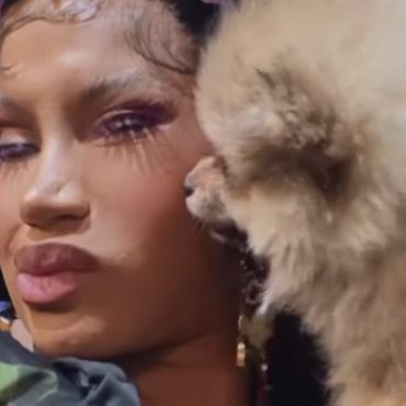 Cardi B Turns Into A Flower + Feeds Her Pup Chicken Nugget – SOHH.com