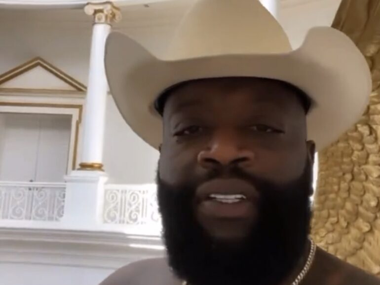 Rick Ross Finds His Inner Lil Nas X For Kanye West’s ‘Donda’ Listening Event – SOHH.com