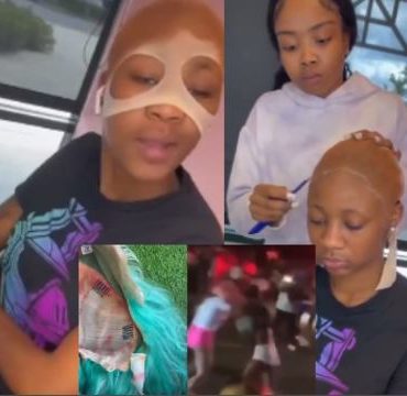 Hairstylists Shows How Her Client Got Her Wig Snatched Before Bringing Her Hairline Back To Life!