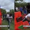 Did Him Dirty: Dude Gets Kicked Down While Attempting The Crate Challenge!