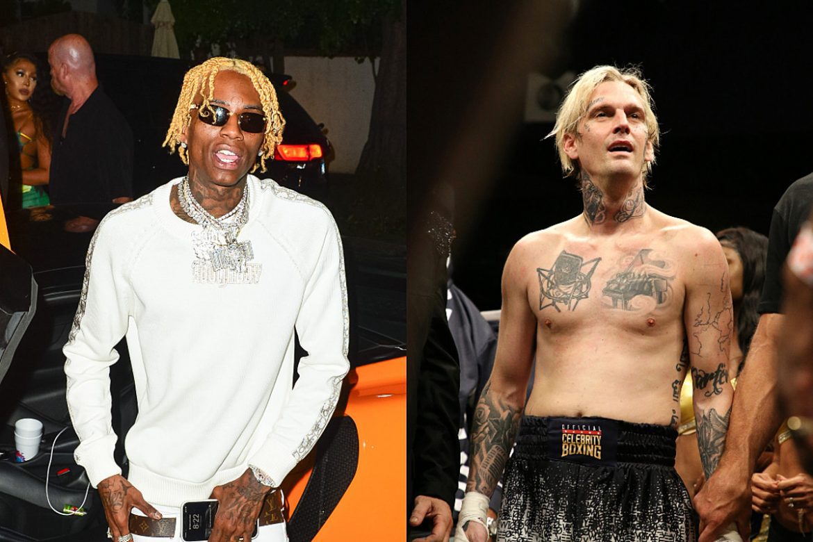 Soulja Boy Responds to Being Called Out to Fight by Aaron Carter