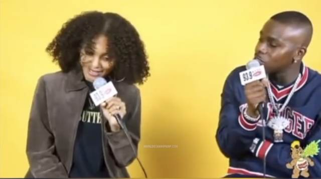 DaBaby Done Had This Interviewer Wet &quot;It's Hot Im Getting Hot&quot;