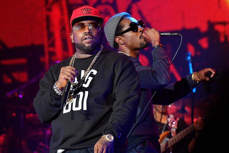 Andre 3000 and Big Boi Attend College Football Game Together