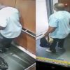 Whose Mans Is This? Dude Takes A Dump In A Public Elevator &amp; Acts Like Nothing Happened!
