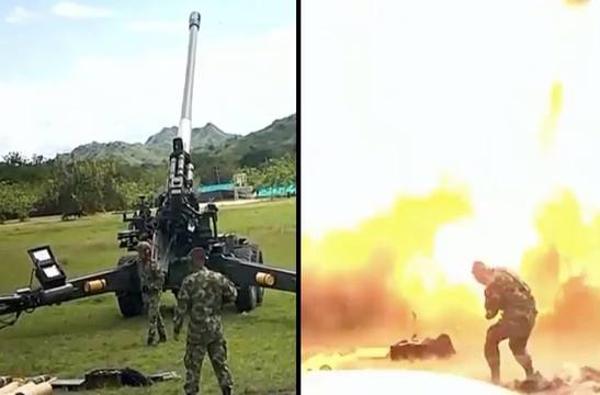 All Bad: Soldiers Injured After Artillery Explosion During Training In Colombia!