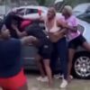 Girl Gets Taught A Lesson Real Quick After She Tried To Jump In A Fight!