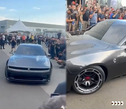 Ya'll Copping Or Nah? First Look At The All New 2024 Electric Charger Daytona SRT With An Artificial Exhaust Noise!