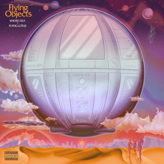 Smoke DZA & Flying Lotus Unite for ‘Flying Objects’ Project