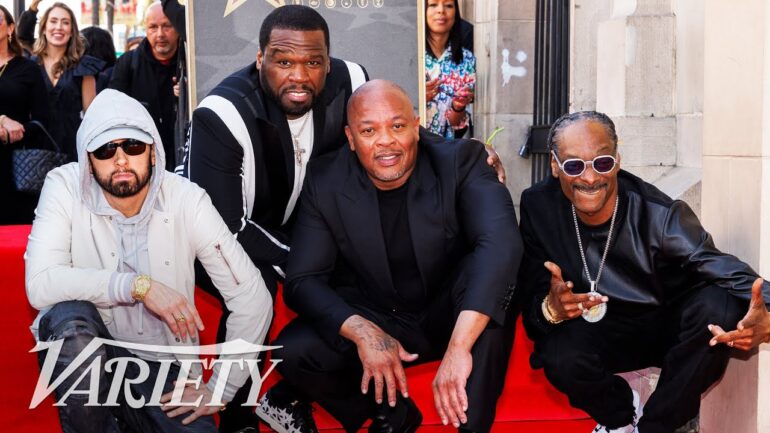 Dr. Dre Receives Star On Hollywood Walk Of Fame
