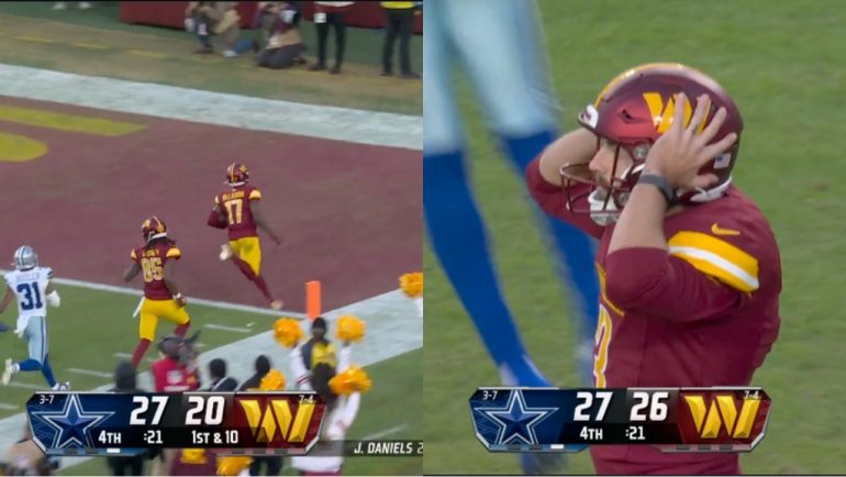 Commanders And Cowboys Played An Insane Final 3 Minutes