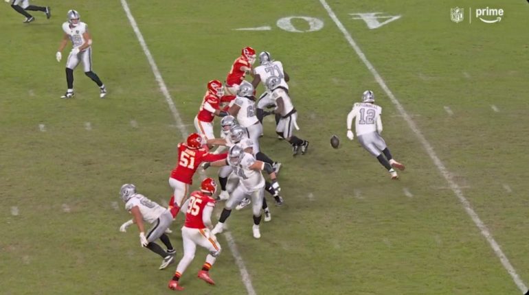 The Chiefs Beat The Raiders On A Fumbled Snap