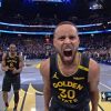 Stephen Curry Was Fired Up After Dagger 3 Against Klay, Mavs