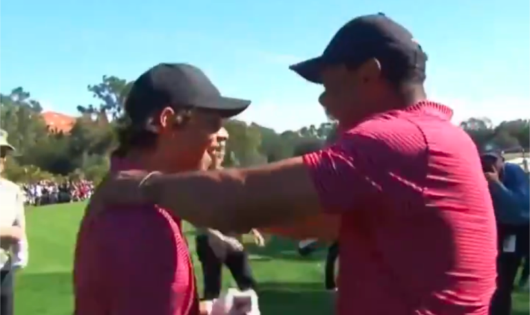 Charlie Woods Made His First Hole-In-One Playing With Tiger