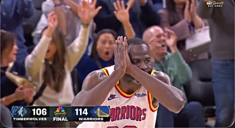 Draymond Green Does ‘Night Night’ Taunt After Dunk On Gobert