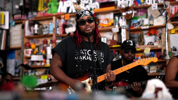 Leon Thomas Performs His First NPR Tiny Desk Concert