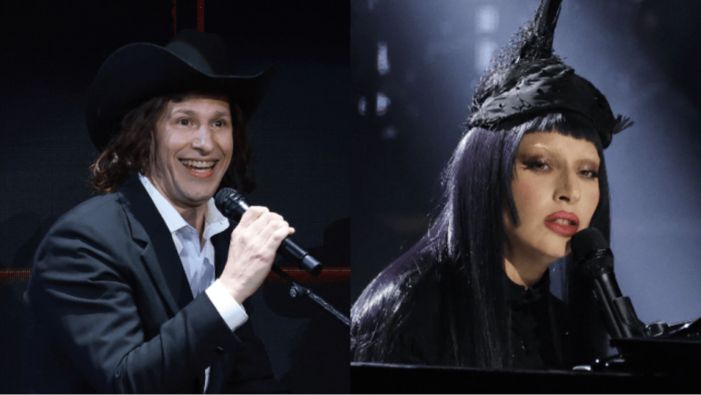 Lady Gaga & Andy Samberg Perform ‘D*ck In A Box’ At ‘SNL 50’