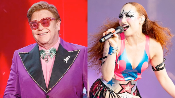 Elton John & Chappell Roan Sing ‘Pink Pony Club’ Together