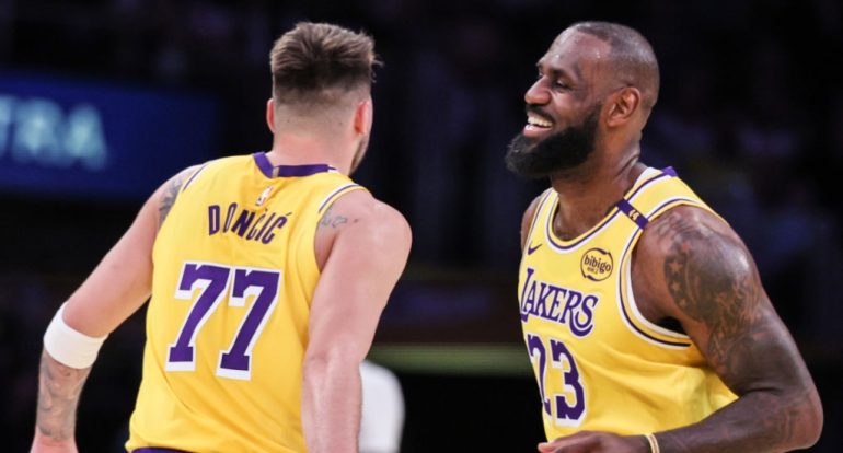 Melo’s Never Seen LeBron As Happy As He Is Playing With Luka