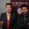 The Weeknd & Jimmy Fallon Crash A College Grad Party
